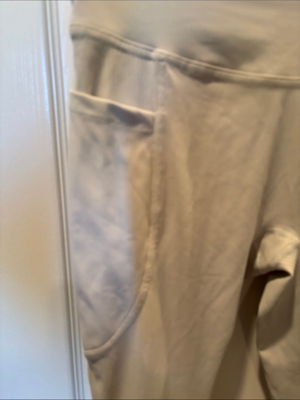 NWT Lululemon Align High-Rise Pocket Leggings Ribbed Bone Cream Sz 8 - Picture 5 of 7
